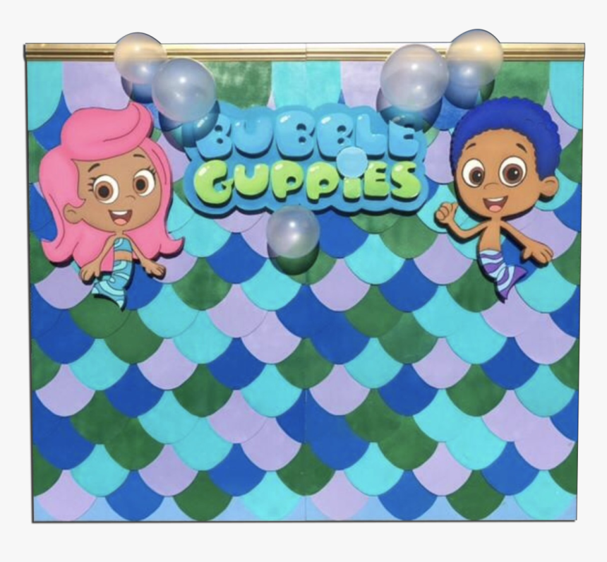 Bubble Guppies Backdrop Panels - Bubble Guppies Backdrop For A Girl, HD Png Download