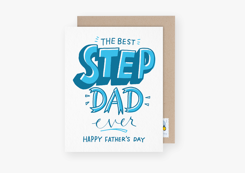 Father S Day Card For Step Dad - Poster, HD Png Download