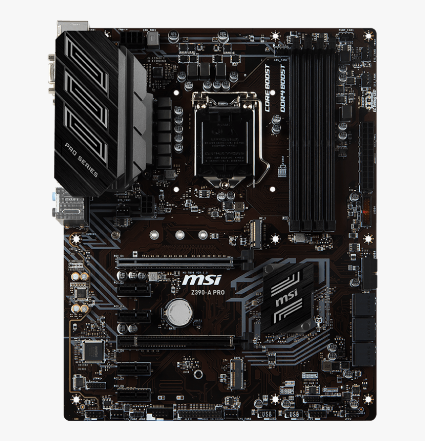 Msi Z390 A Pro, HD Png Download