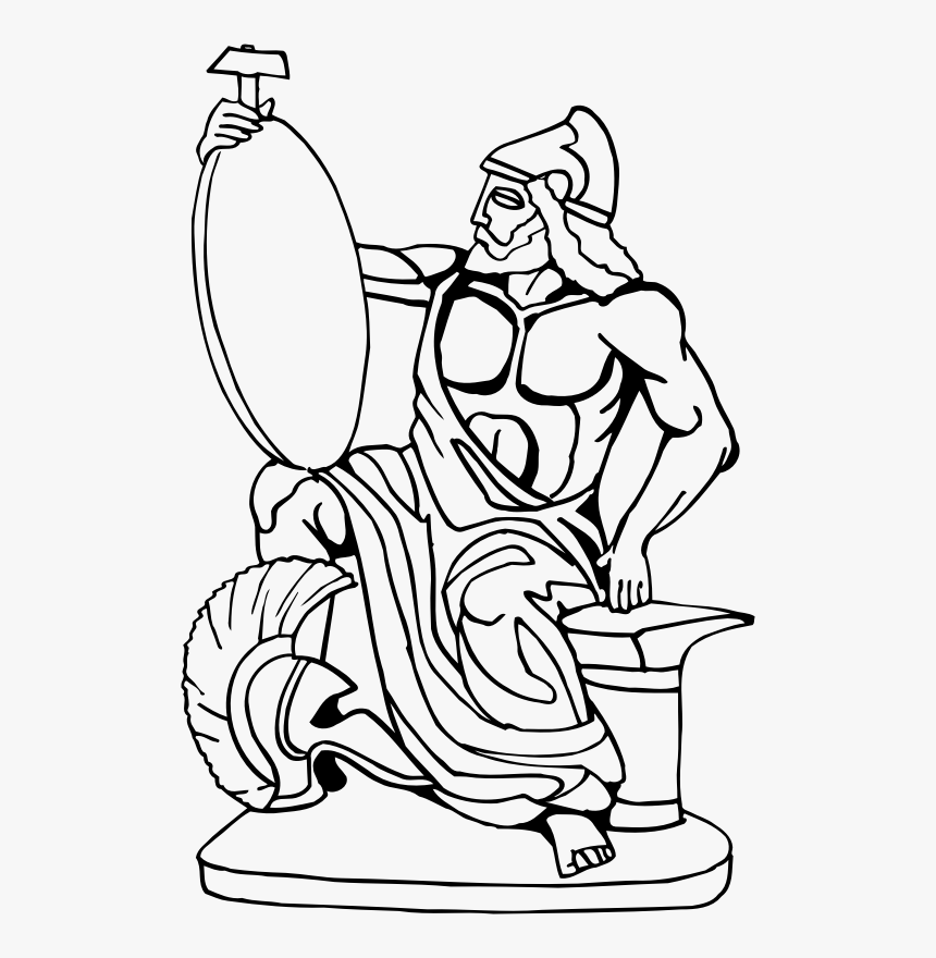Statue - Statue Clipart Black And White, HD Png Download