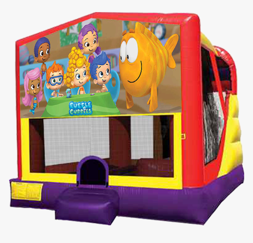 Xl Bubble Guppies Combo - 4 In 1 Inflatable Combo, HD Png Download