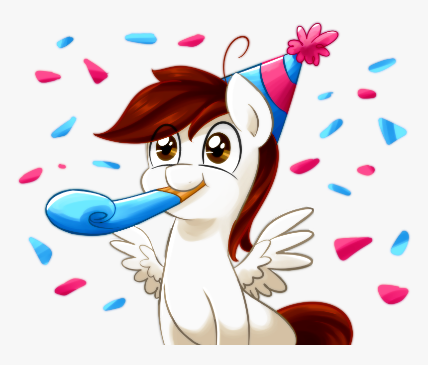 Bloodorangepancakes, Hat, Oc, Oc Only, Party Hat, Party - Cartoon, HD Png Download