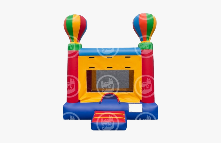 When To Rent A Bounce House - Bounce House Hot Air Balloon, HD Png Download