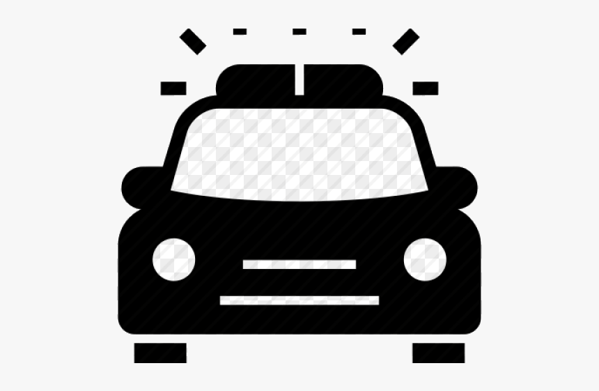 Emergency Clipart Police Siren Stunning Transparent - Police Car, HD Png Download