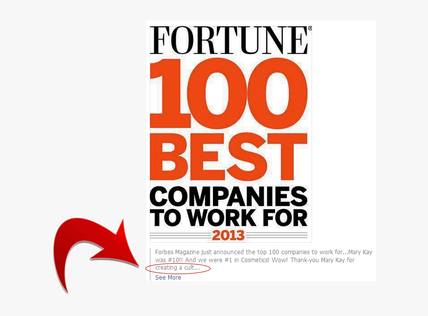 Caption This Mary Kay Photo - Mary Kay In 100 Best Companies To Work For, HD Png Download