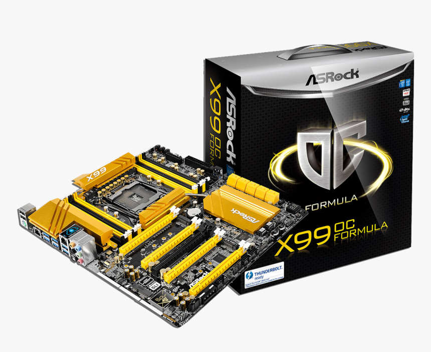 Asrock X99 Oc Formula Box - Asrock Oc Formula, HD Png Download