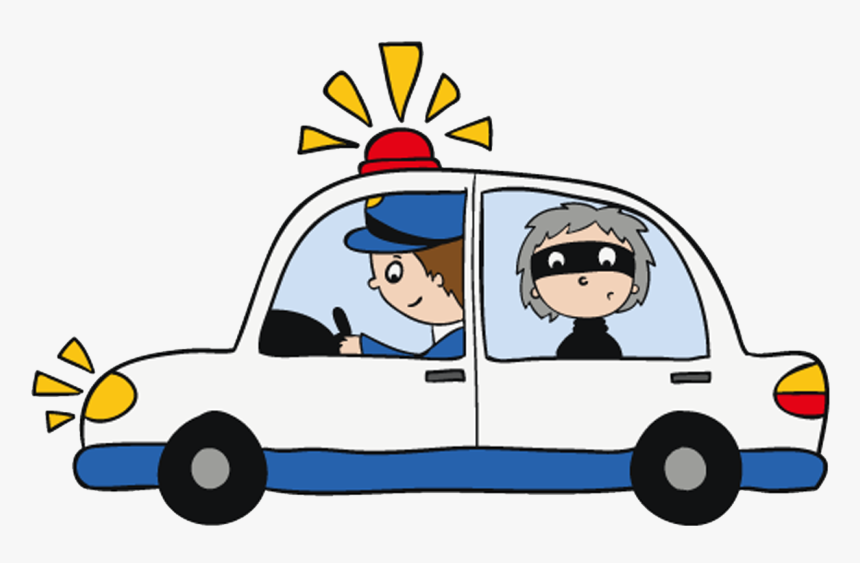 Police Officer Theft Siren - Police Car Siren Clipart, HD Png Download