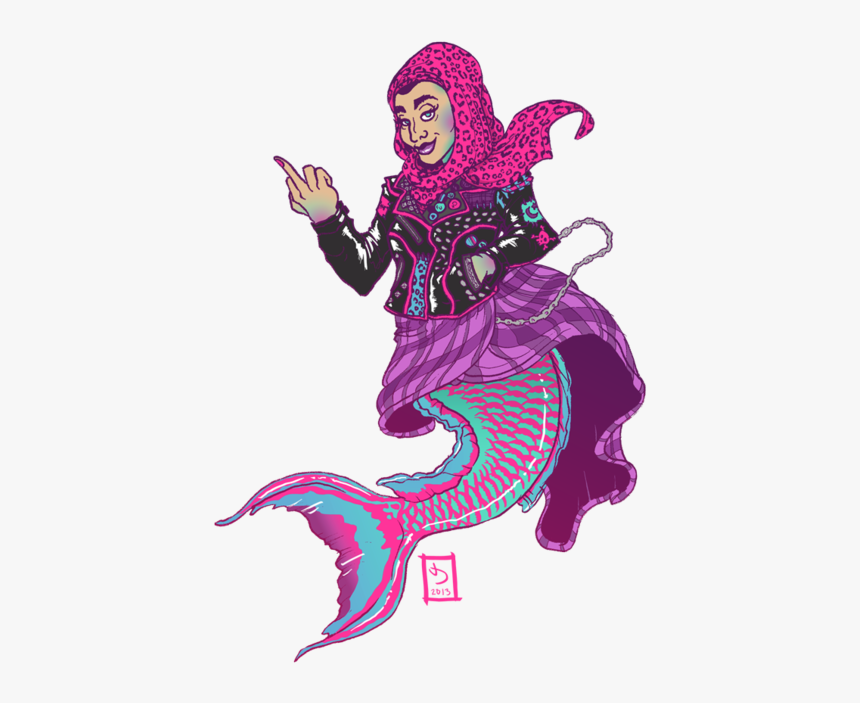 Siren Sticker Mermaid Fairy Free Clipart Hq Clipart - Mermaid Stickers, HD Png Download