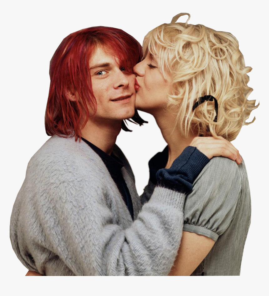 In The Weeks That Followed, After Learning From Grohl - Kurt Cobain And Courtney Love Sassy, HD Png Download