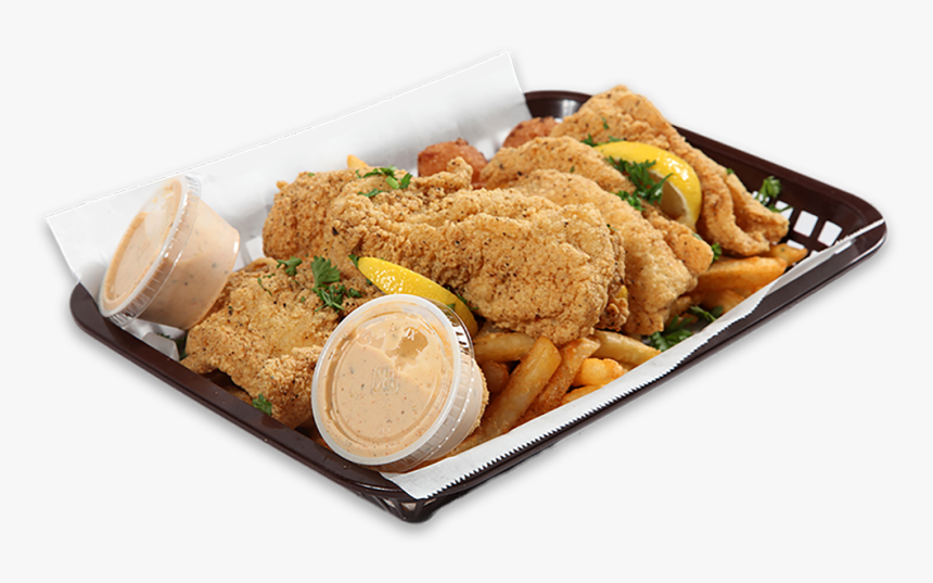 Overlapping-image - Fried Catfish Png, Transparent Png