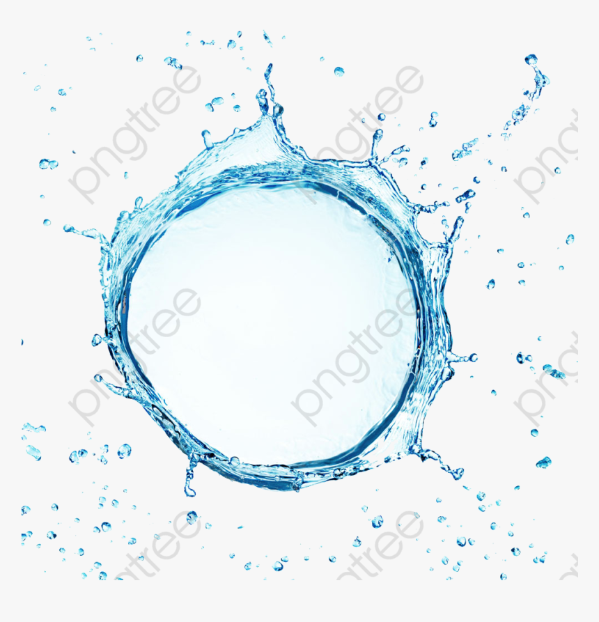 Tears Splash Picture Material - Circle, HD Png Download