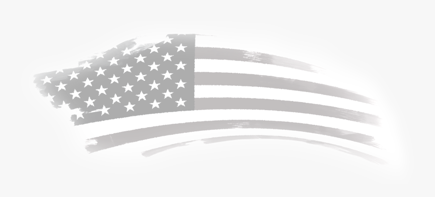 White American Flag Png - Flag Of The United States, Transparent Png