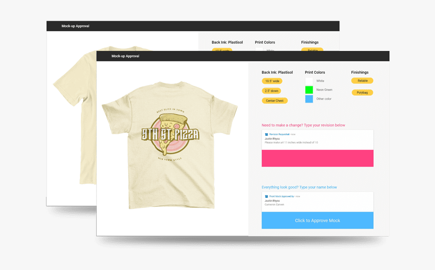 Screen Print Mocks Front And Back - Piracy Graph, HD Png Download