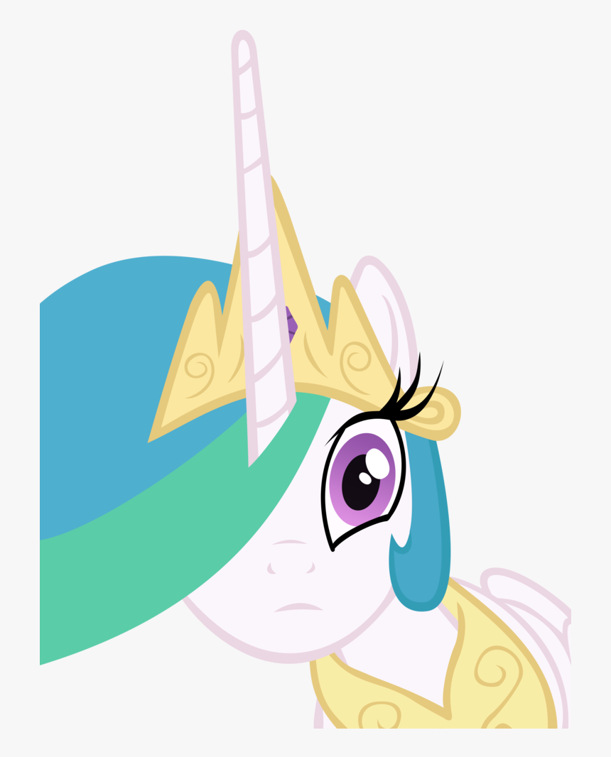 Image Library Download Absurd Res Artist - Princess Celestia Face Drawing, HD Png Download