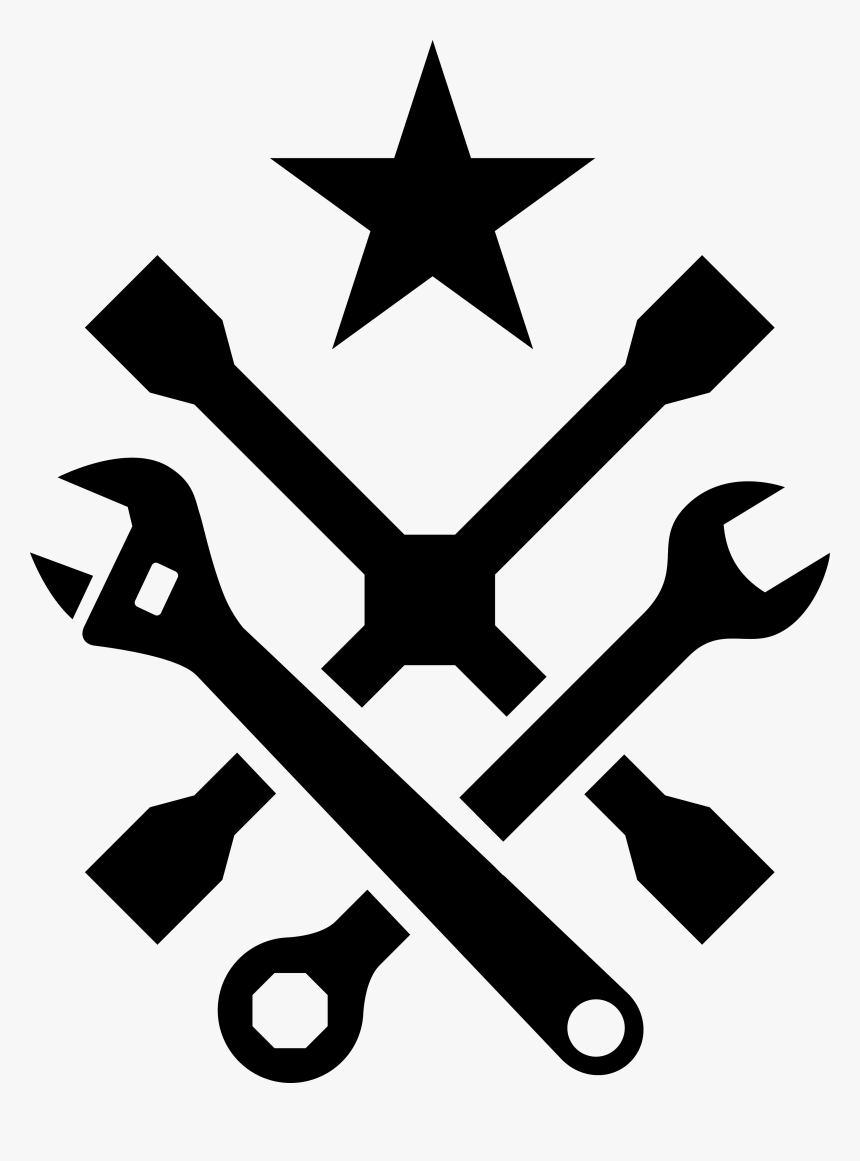 Scissors And Razor Logo - Lug Wrench Clipart, HD Png Download