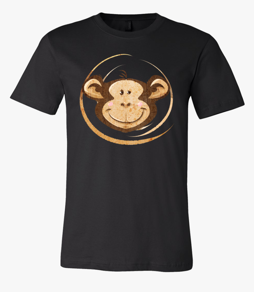 Monkey Face Funny Humor Gorilla Chimpanzee T Shirt - Cute Cross Country T Shirt, HD Png Download