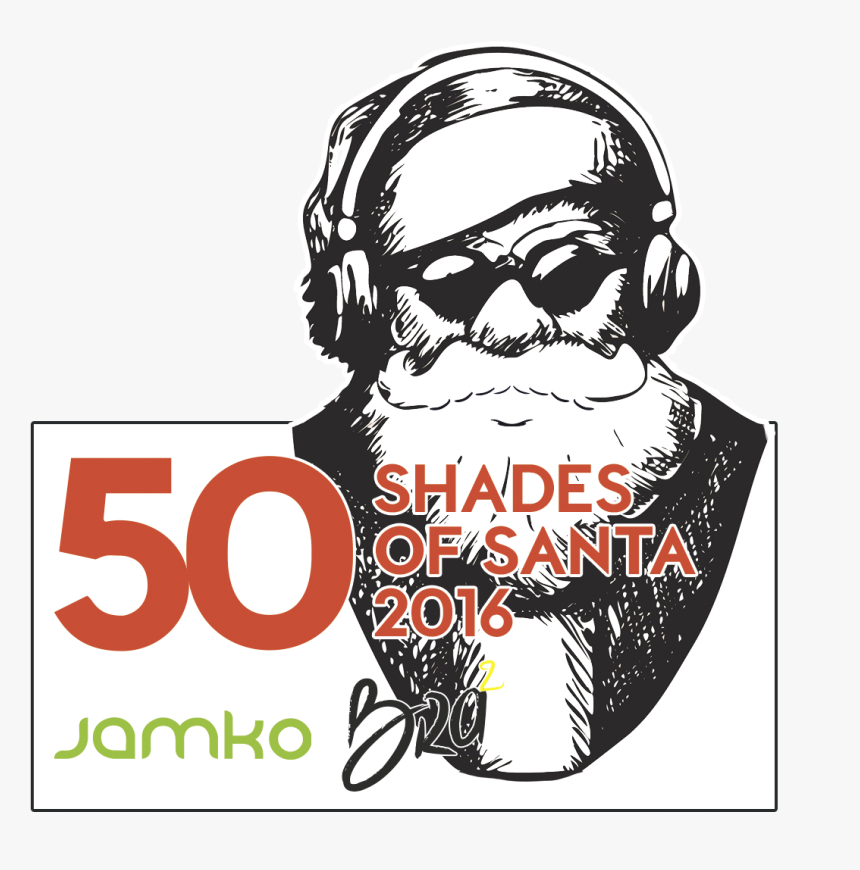 50 Shades Of Santa Jamko S Pre-christmas Party - Illustration, HD Png Download