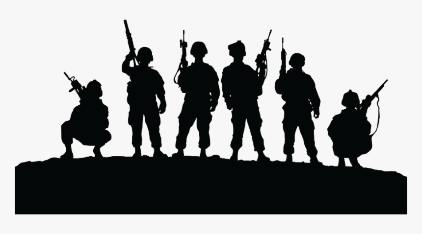 Soldier Silhouette United States Veteran Military - Happy Defence Day Wishes, HD Png Download