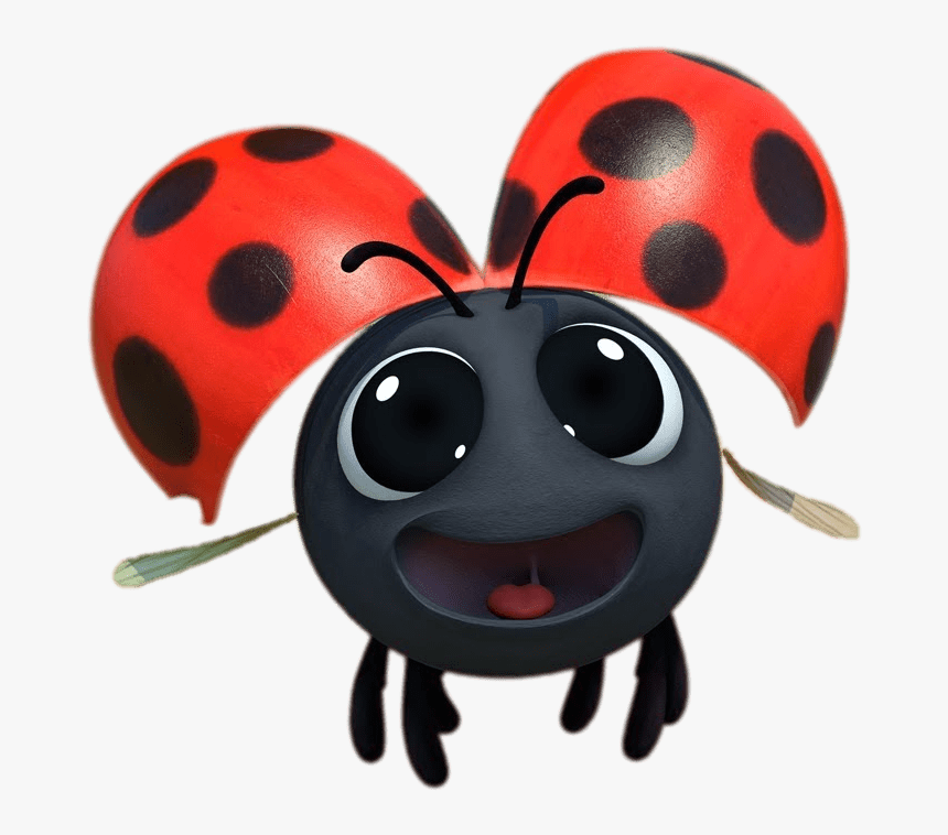 Cat & Leon Lady The Ladybug - Coccinelle Png Transparent, Png Download