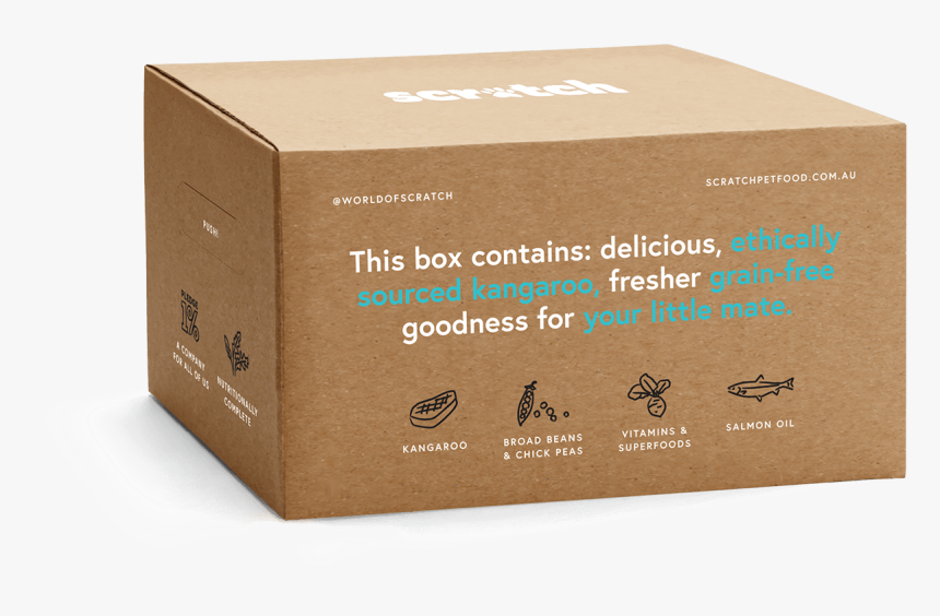 Pet Food Box Recyclable Dog Food Packaging, HD Png Download