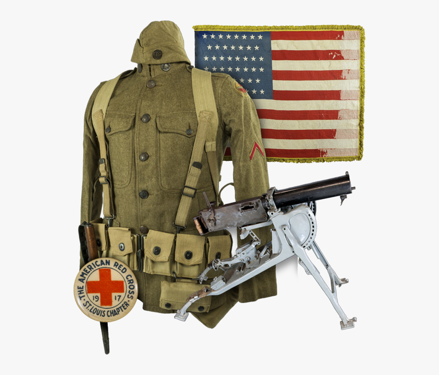 Transparent American Soldier Png - Machine Gun, Png Download