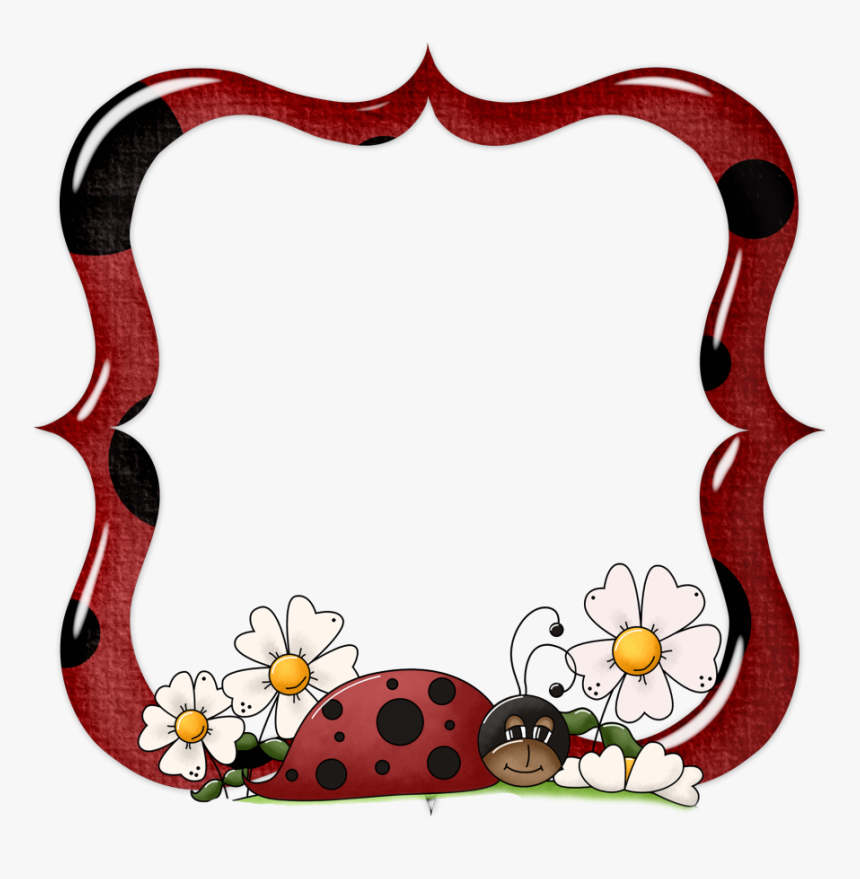 Molduras Ladybug Png - Moldura Para Foto Ladybug Png, Transparent Png