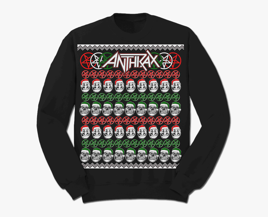 Christmas Skulls Sweater, HD Png Download