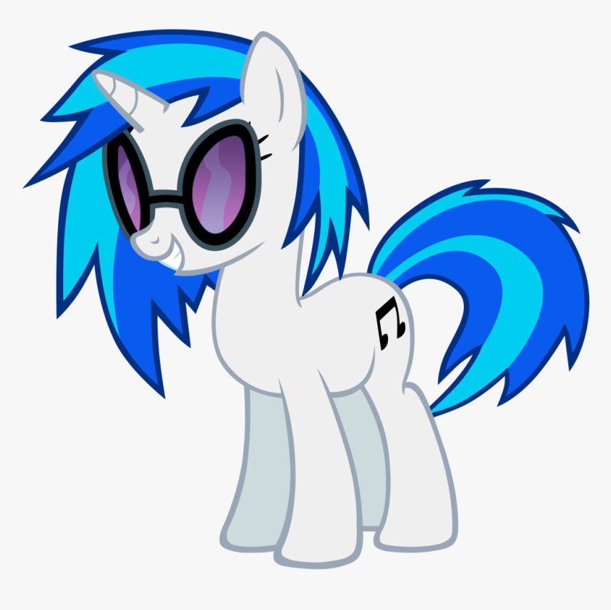 Vinyl Scratch Vector By Ikillyou121-d4hd83g - Vinyl Scratch Mlp, HD Png Download