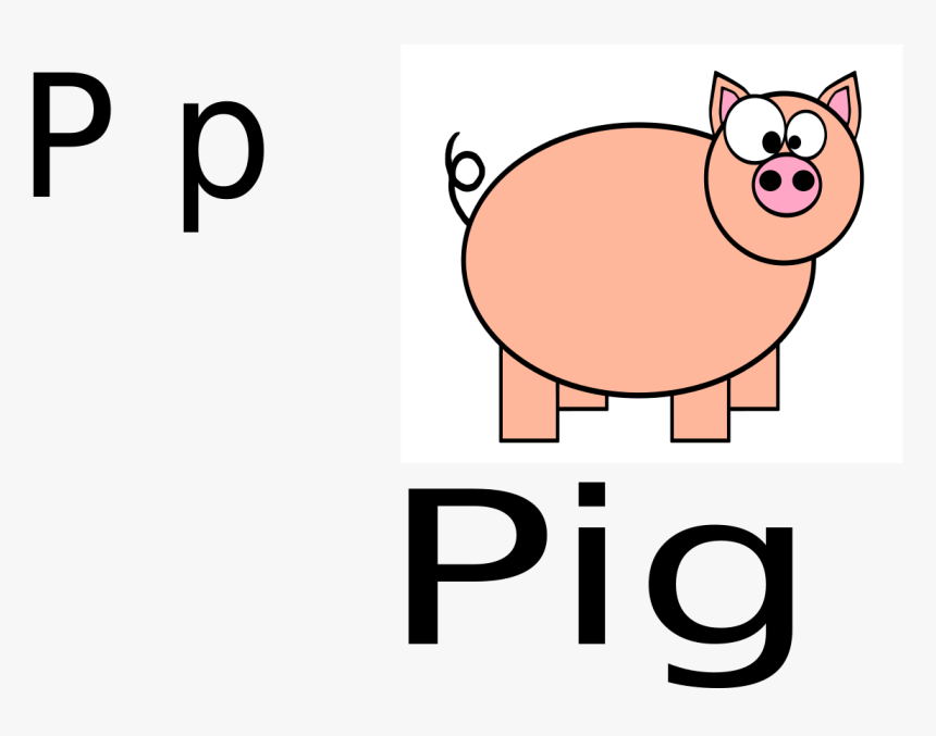 Free Roller Coaster Free P For Pig - Piggie Png, Transparent Png