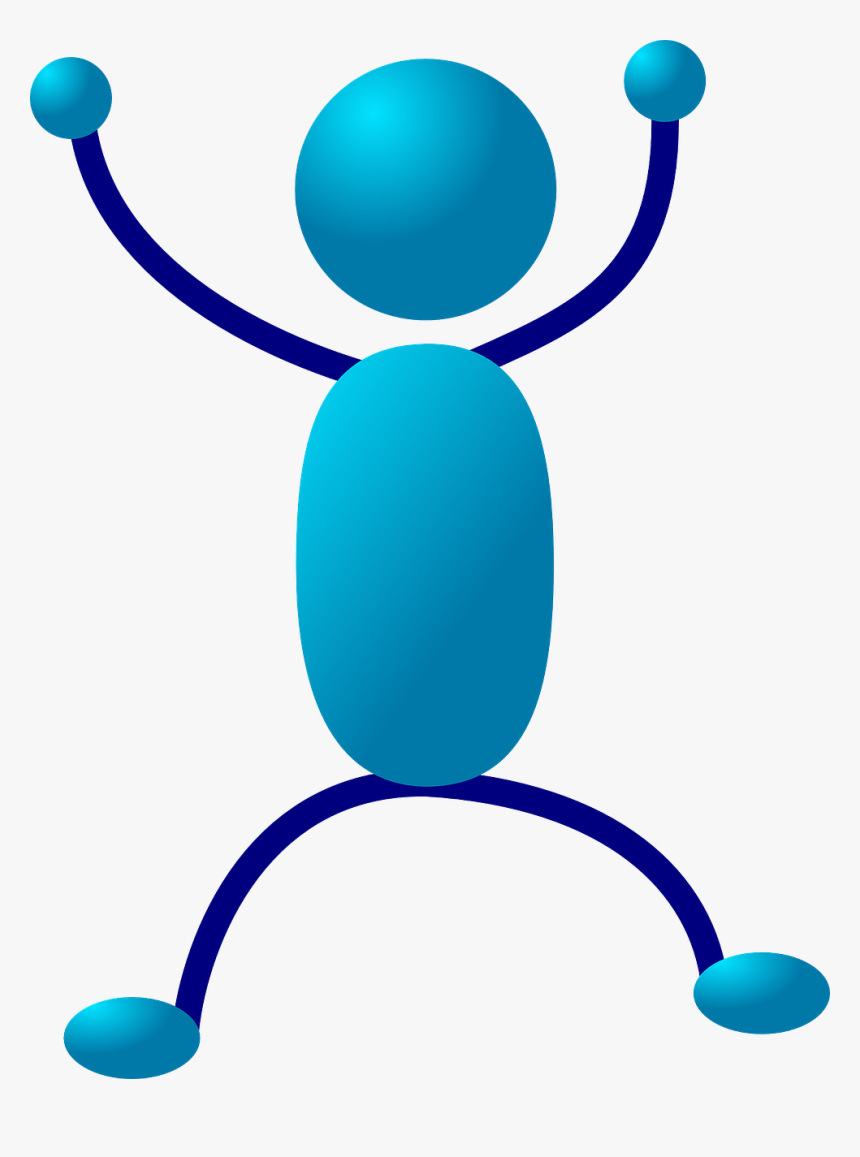 3d Stick Figure Png - Stick People Clip Art, Transparent Png