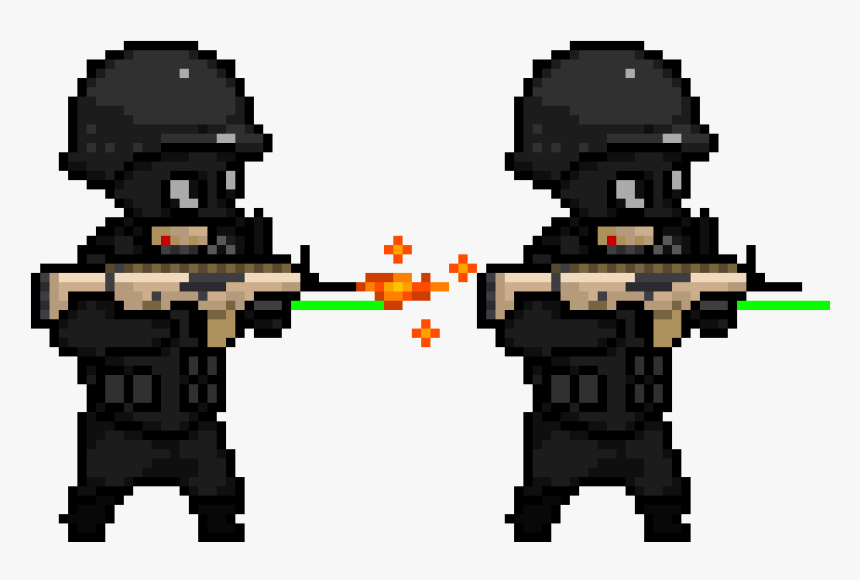Black Ops Pixel Art, HD Png Download
