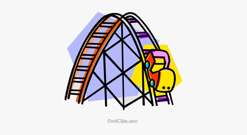 Roller Coaster Rides Royalty Free Vector Clip Art Transparent - Energy Not Being Destroyed, HD Png Download
