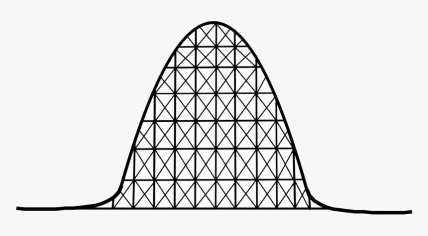 Roller Coaster Amusement Park Airplane Emoticon Transparent - Roller Coaster Track Clipart, HD Png Download