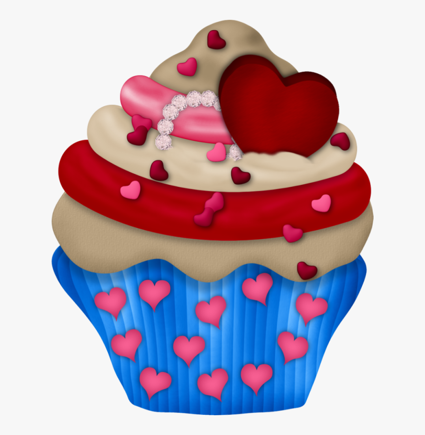 Cupcake & Bolos E Etc Cupcake Clipart, Cupcake Art, - Cupcake Clipart Png, Transparent Png