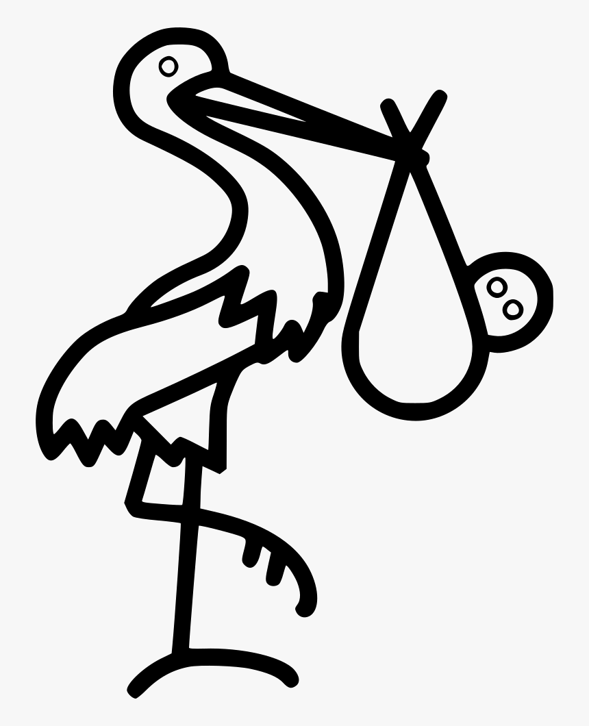 Pelican With Sack - Portable Network Graphics, HD Png Download