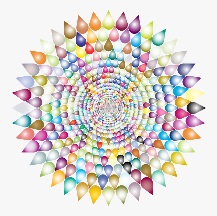 Drops Vortex 3 No Bg - Circle, HD Png Download
