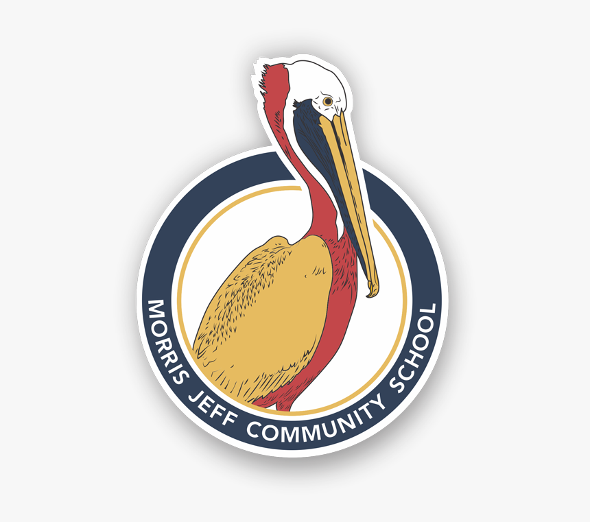 Pelican - Morris Jeff Community School Logo, HD Png Download