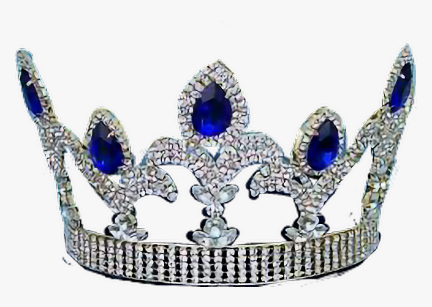 Sapphire Tiara Transparent Png , Png Download - Transparent Sapphire Crown, Png Download