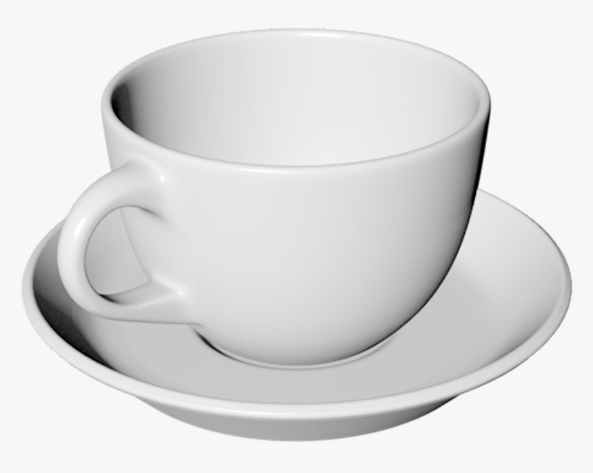 Coffee Cup C4d Stereo White Png And Psd - Cup, Transparent Png