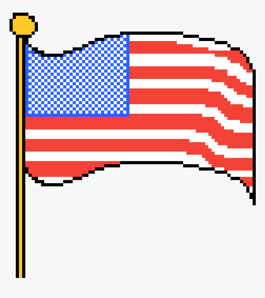 Pixilart American Flag Mcleod Png 5sos Logo American - Russian Flag Clip Art, Transparent Png