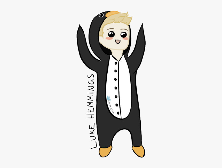 Transparent Cartoon Luke Hemmings, HD Png Download
