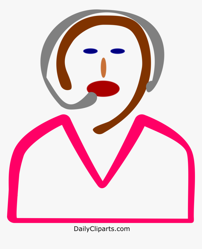 Telemarkerter Girl Face Clipart Image, HD Png Download