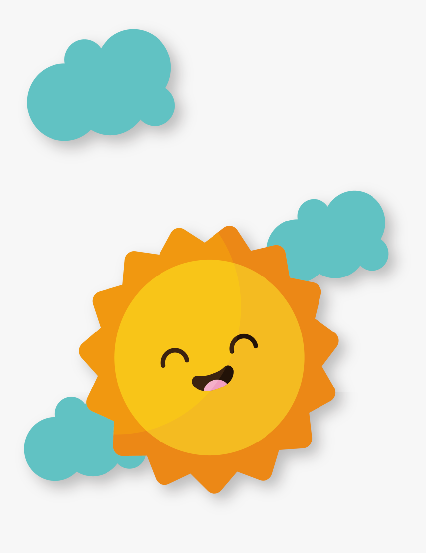 Euclidean Vector Adobe Illustrator Computer File - Smiling Sun Vector Art Png, Transparent Png