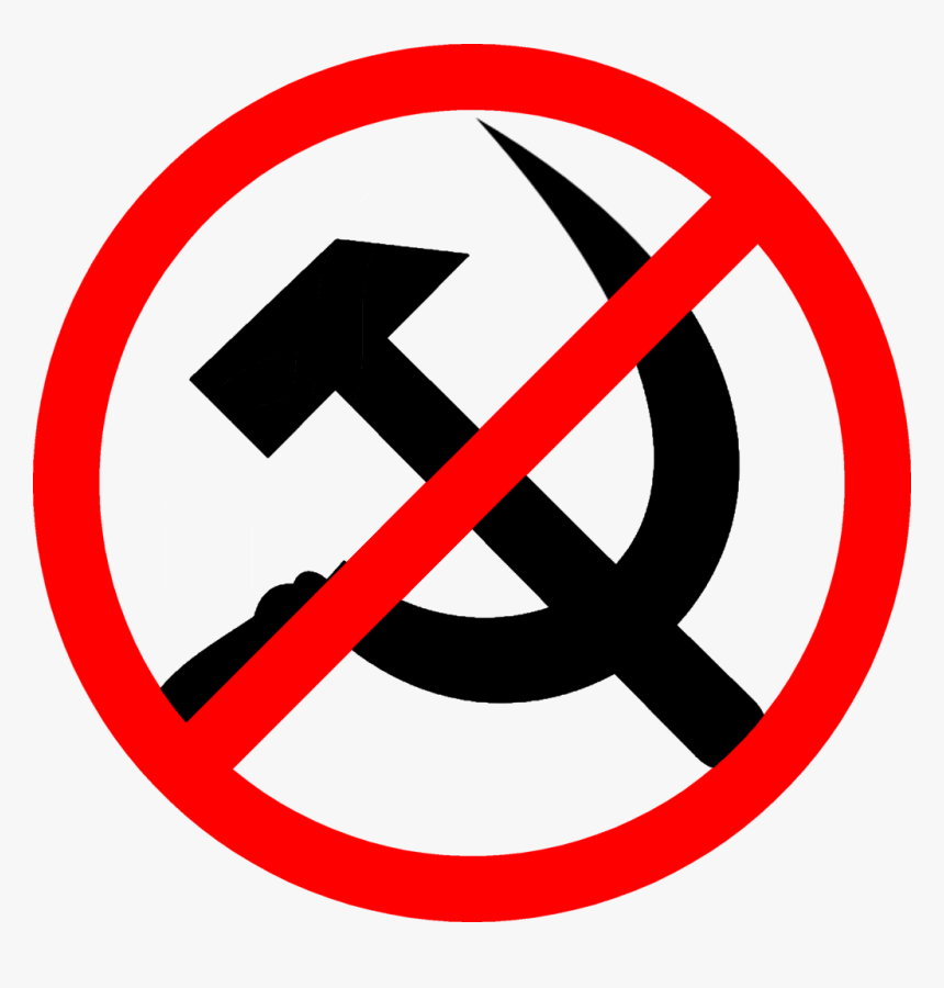 Personalist Labor Revolutionary Party , Png Download - Hammer And Sickle Crossed Out, Transparent Png