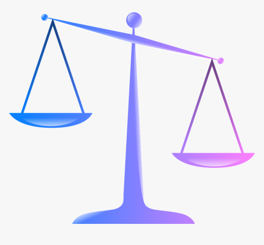 Balance - Scales Of Justice Clip Art, HD Png Download