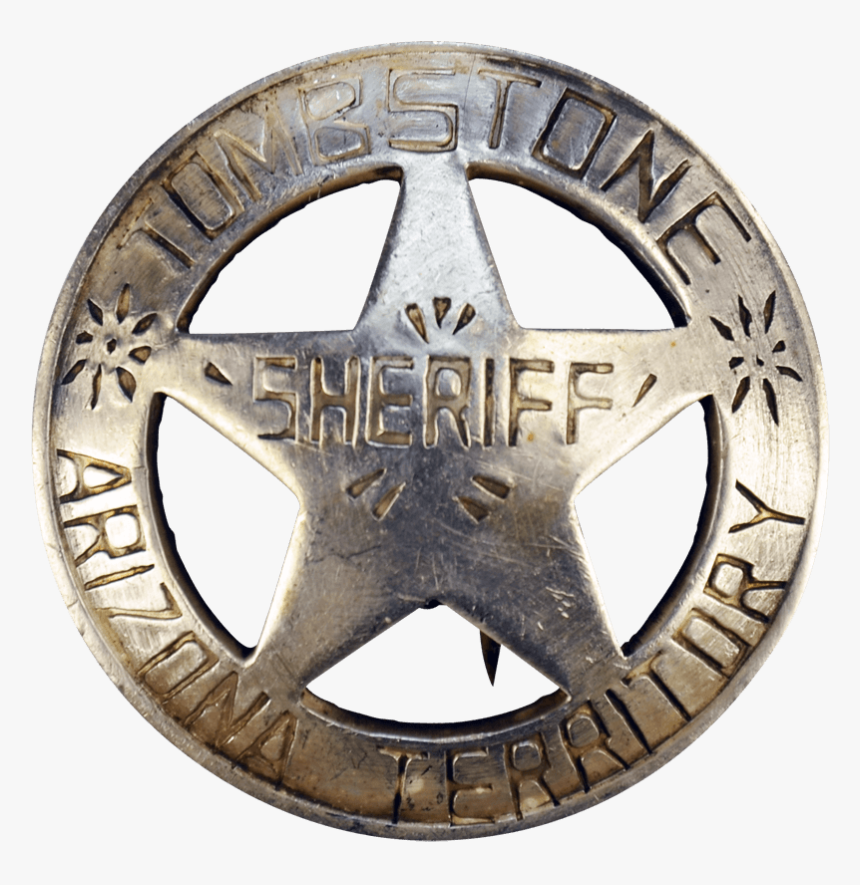 Tombstone Sheriff Badge, HD Png Download