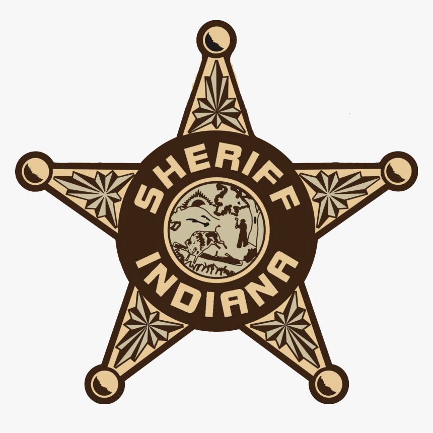 Sheriff Star Png Indiana Sheriff Star Vector, Transparent Png