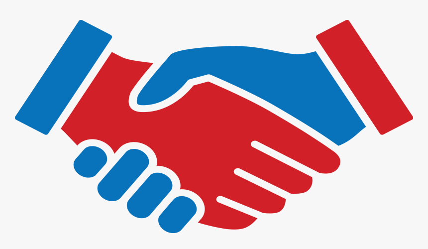Public Partnership Connect America - Hand Shaking Logo Png, Transparent Png