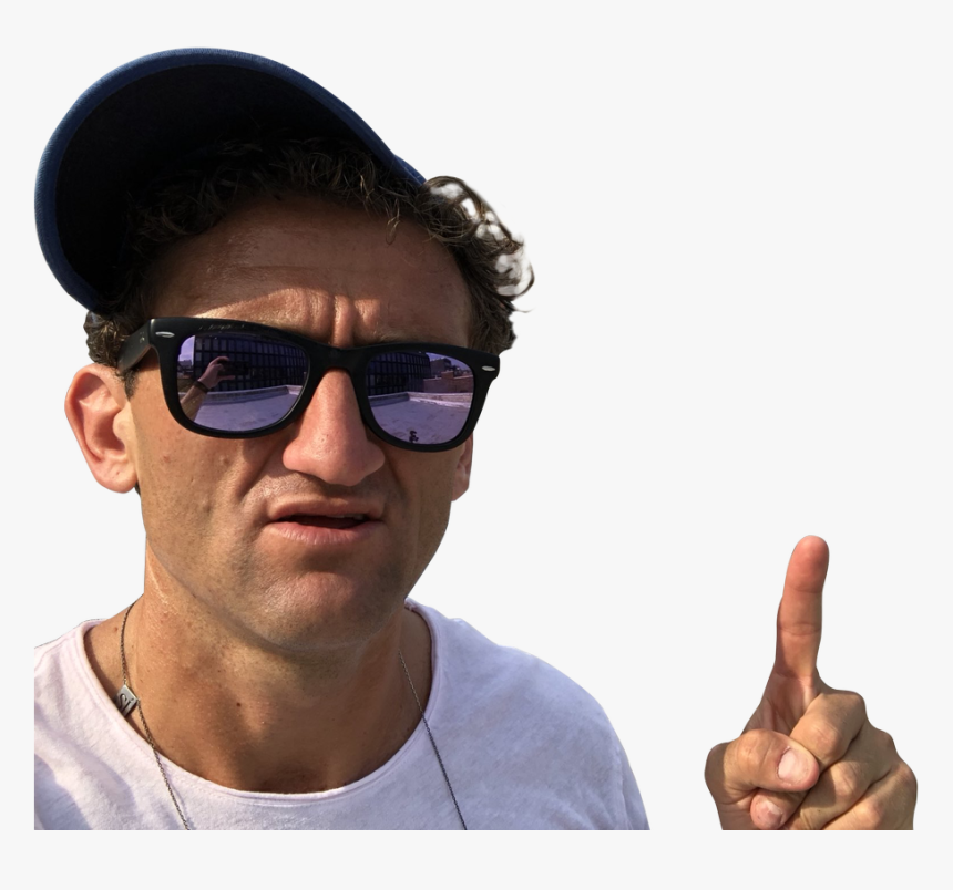 Casey Neistat Png Page - One Of These Is A Picture Of Casey Neistat, Transparent Png