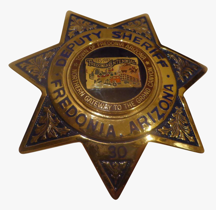 Rare Arizona Deputy Sheriff Badge Centennial Fredonia - Badge, HD Png Download